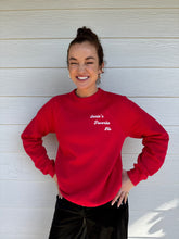 Load image into Gallery viewer, Santa’s Favorite Ho Crewneck