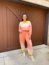 Load image into Gallery viewer, Golden Hour Crop Crewneck