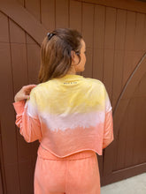 Load image into Gallery viewer, Golden Hour Crop Crewneck