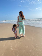 Load image into Gallery viewer, Citrus Pop High Waisted Wide Leg Trousers