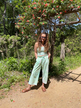 Load image into Gallery viewer, Citrus Pop High Waisted Wide Leg Trousers