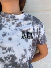 Load image into Gallery viewer, ACL ’25 Tie-Dye Tee – Black Scrunch
