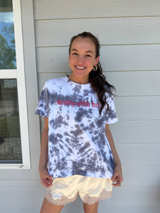 Resting Witch Face Tee – Black Scrunch