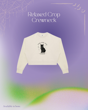 Load image into Gallery viewer, Feline Lucky Cropped Crewneck
