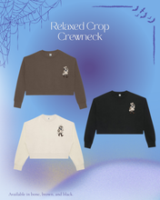 Load image into Gallery viewer, Giddy Up Ghouls Cropped Crewneck
