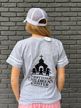 Load image into Gallery viewer, Tarrytown Children's Center Football V-Neck Jersey Tee
