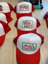 Load image into Gallery viewer, Create-Your-Own Christmas Trucker Hat
