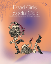 Load image into Gallery viewer, Dead Girl's Social Club Cropped Crewneck
