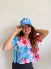 Load image into Gallery viewer, 4th of July Crop Tee
